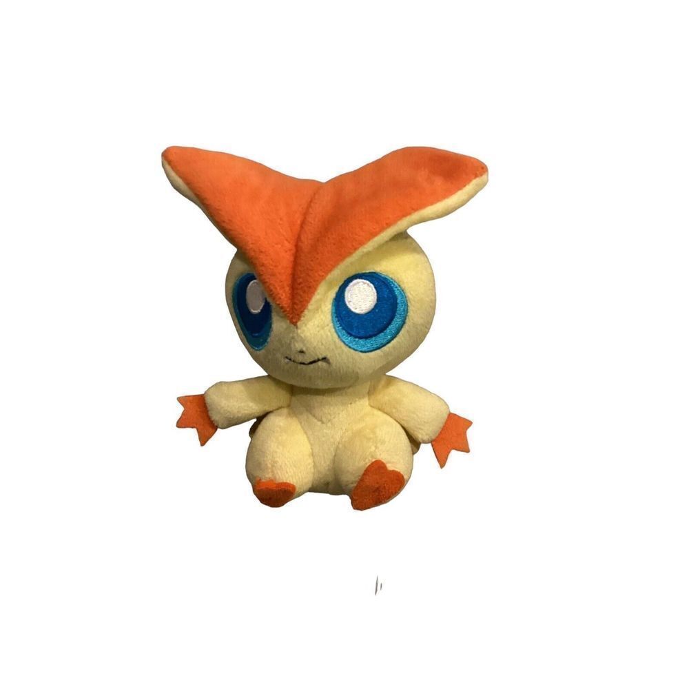 Victini Pokemon Center Pokedoll 2014 Plush 5" Stuffed Toy Doll Japan